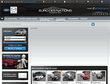 Tablet Screenshot of eurodesnations.fr